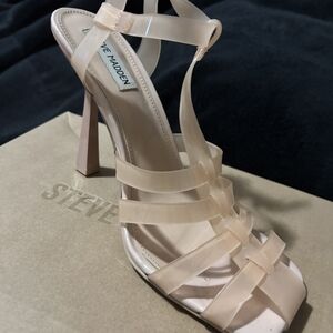 Steve Madden Women's Strappy Nude Heels